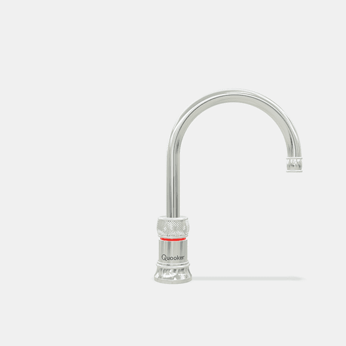 Quooker CNSRCHR Classic Nordic Round Boiling Water Tap in Chrome