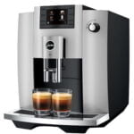 JURA E6 Freestanding Coffee Machine in Platinum