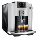 JURA E6 Freestanding Coffee Machine in Platinum