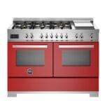 Bertazzoni PRO126G2EROT2 120cm Pro Series Range Cooker