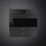 Smeg SO4301M0N Built In Single Oven with Microwave