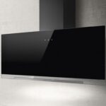 Elica Aplomb 90cm Wall Extractor Hood in Black Glass