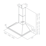 Elica Aqua Vitae 2.0 90cm Wall Extractor Hood