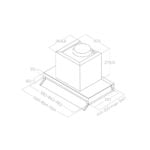 Elica Boxin LX 120cm Built In Extractor Hood
