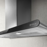 Elica Galaxy LED 80cm Chimney Extractor Hood in Stainless Steel & White