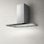 Elica Galaxy LED 80cm Chimney Extractor Hood in Stainless Steel & Black