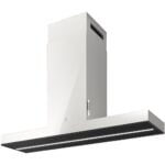 Elica Haiku 120cm Island Extractor Hood in White