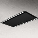 Elica Hilight X H30 100cm Ceiling Extractor Hood in Black