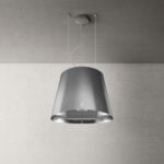 Elica Juno Urban RC 50cm Island Extractor Hood in Zinc