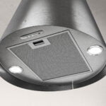 Elica Juno Urban RC 50cm Island Extractor Hood in Zinc