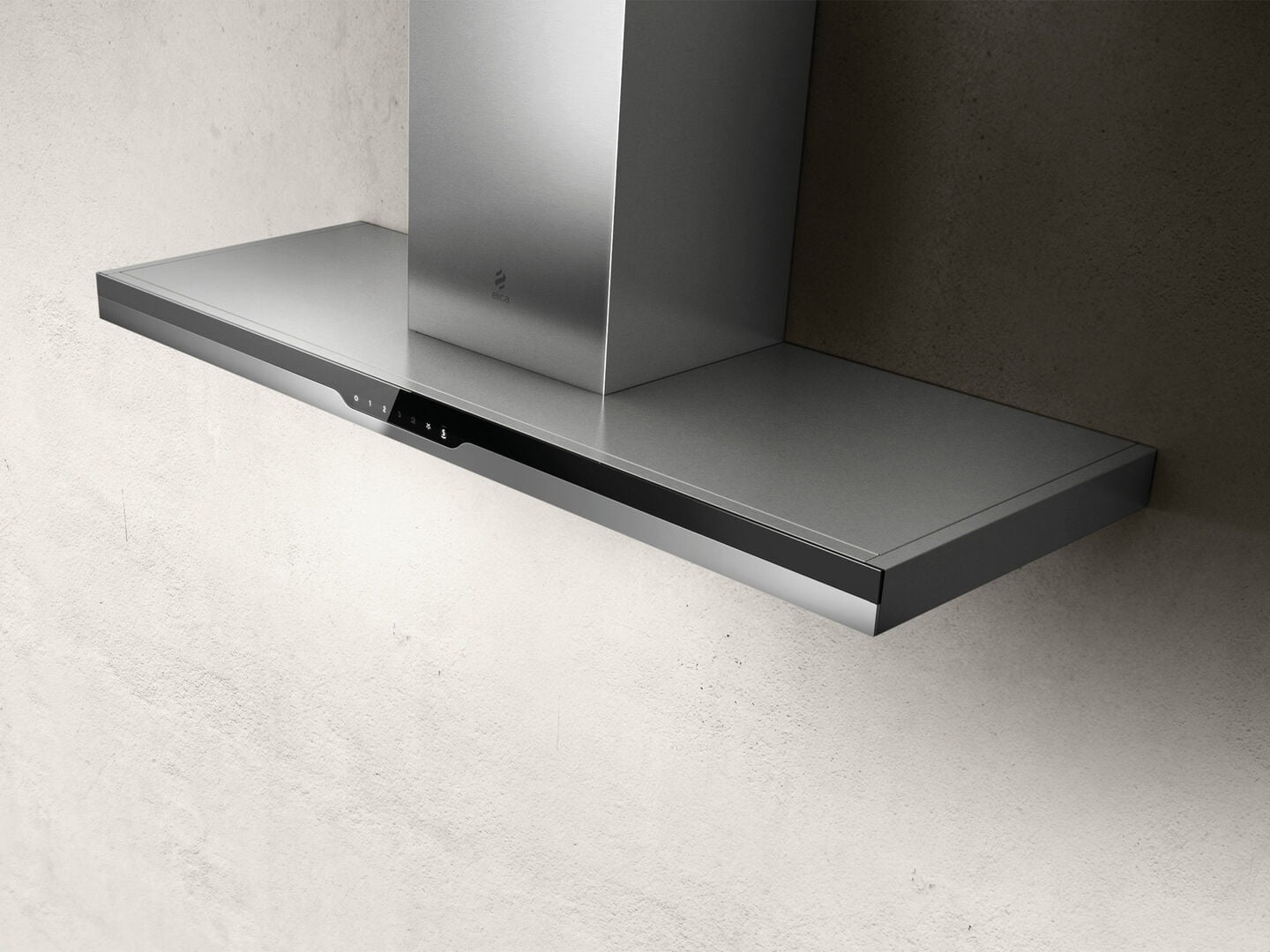Elica Black/Light Meteorite 120Cm Chimney Extractor Hood