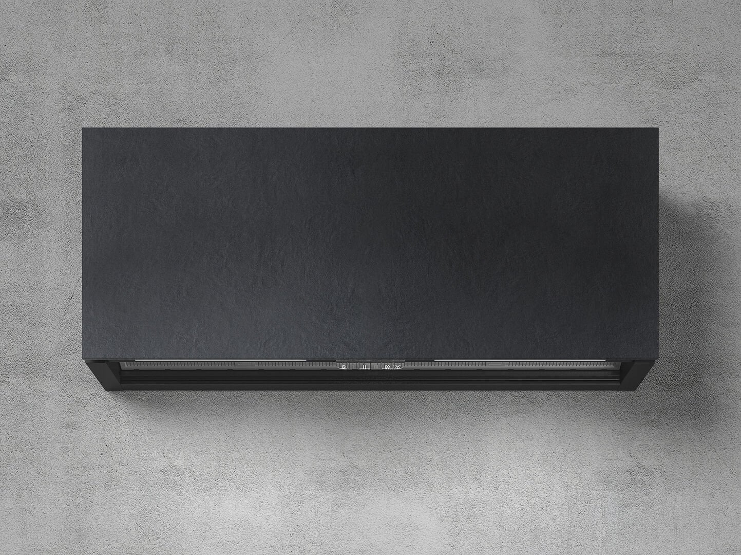 Elica Black Rules 90Cm Built In Extractor Hood In Dekton