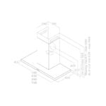 Elica Thin 120cm Chimney Extractor Hood