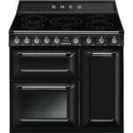 Smeg TR93IBL2 90cm Range Cooker with Induction Top