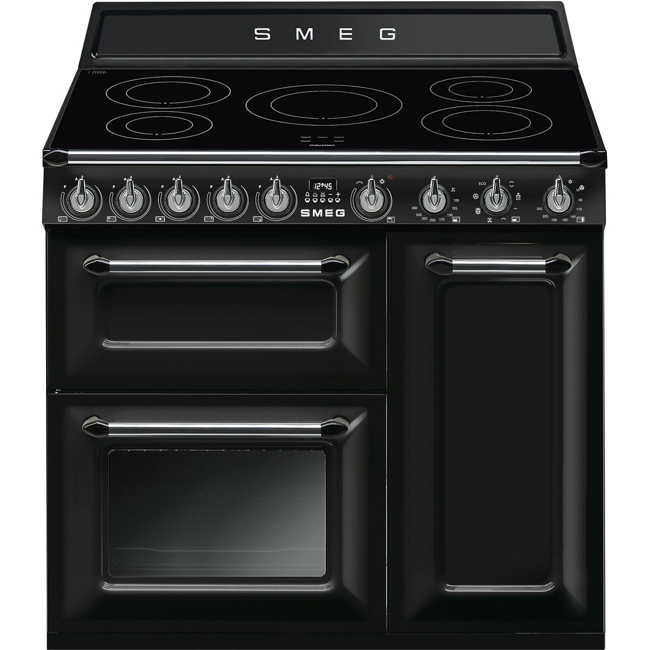Smeg TR93IBL2 90cm Range Cooker with Induction Top