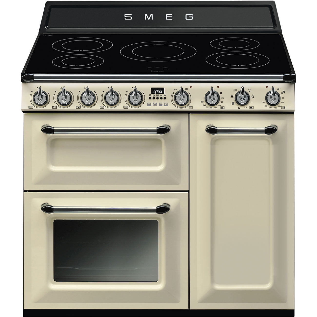 Smeg TR93IP2 90cm Range Cooker with Induction Top