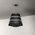 Elica Wave UX 50cm RC Island Extractor Hood in Black
