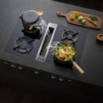 BORA PKAS3FIAB Professional 3.0 Modular Induction Hob with Extractor in All Black