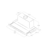 Elica Elite 35 90cm Telescopic Pull-Out Extractor Hood