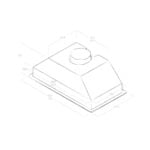 Elica Era HE 80cm Built In Extractor Hood