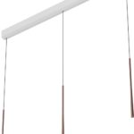 BORA Stars LSLRG 3-Light Linear Pendant Light in Rose Gold