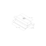 Elica Sklock S 2.0 90cm Telescopic Pull-Out Extractor Hood