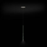 BORA Stars LSEMG Flush Pendant Light in Moss Green