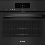 Miele H7840BM Built In Microwave Combi Oven in Obsidian Black
