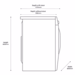 Samsung WW90CGC04DAEEU 9kg 1400rpm Freestanding Washing Machine