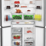 Blomberg KQD114VPX 70.5cm Dual Cooling American Style Fridge Freezer – Brushed Steel