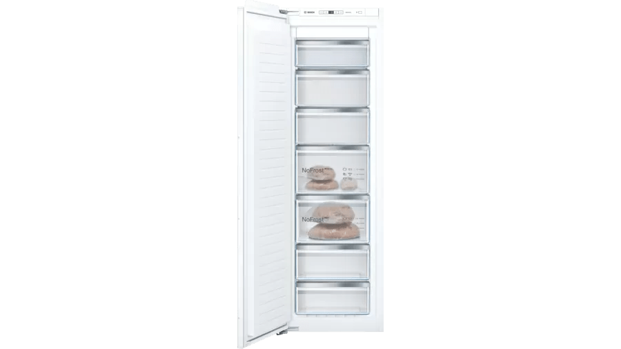 Bosch GIN81VEE0G 55.8cm Built InFrost Free Freezer &ndash; White