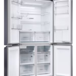 Haier HCR5919EHMB Freestanding Quad Door Fridge Freezer