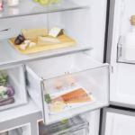 Haier HCR5919EHMB Freestanding Quad Door Fridge Freezer