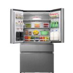 Hisense RF749N4SWSE 91.4cm American Style Fridge Freezer – Stainless Steel