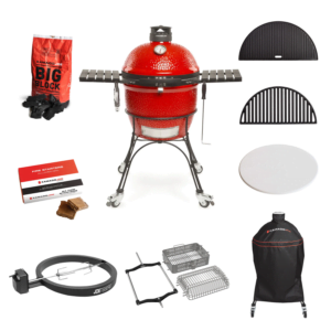 Kamado Joe KJ-ADVEPACK-C2 Classic Joe Grill Series 2 with Adventurer Pack