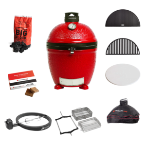 Kamado Joe KJ-ADVEPACK-S2 Classic Joe Grill Series 2 Standalone with Adventurer Pack