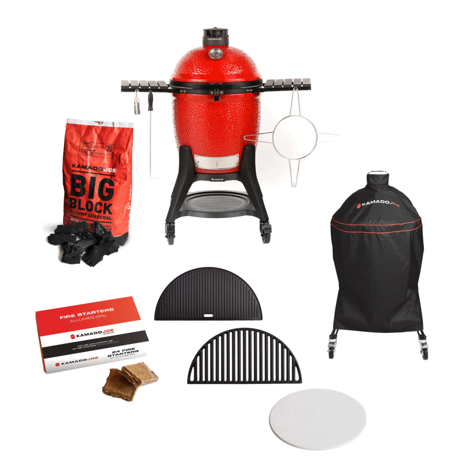 Kamado Joe KJ-DISCPACK-C3 Classic Joe Grill Series 3 with Discovery Pack
