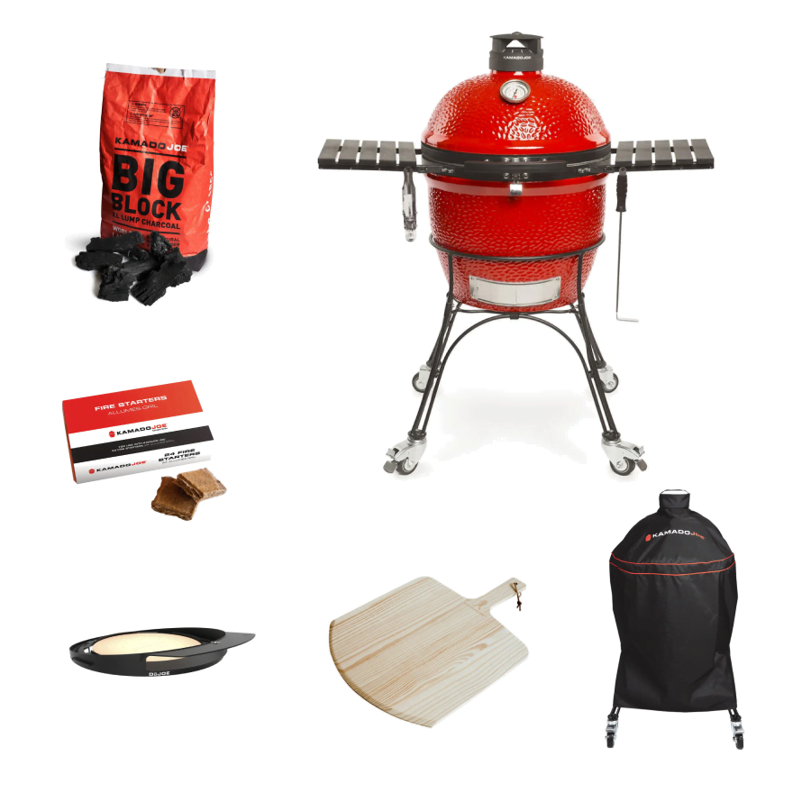 Kamado Joe KJ-QUESPACK-C2 Classic Joe Grill Series 2 with Quest Pack