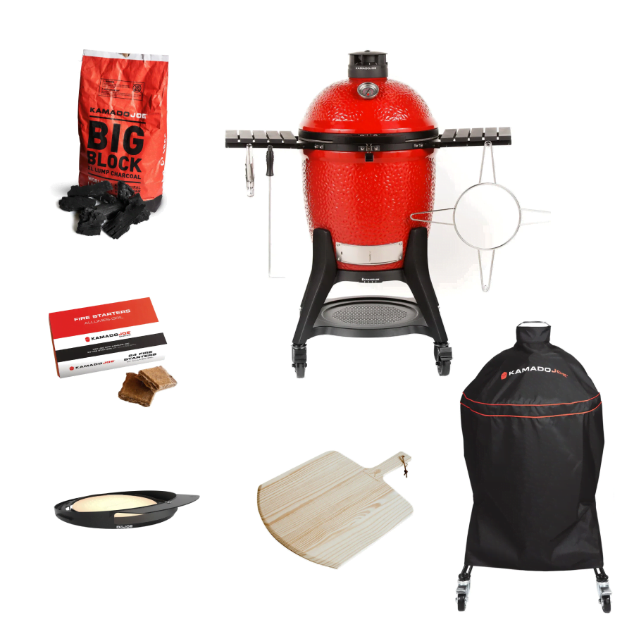 Kamado Joe KJ-QUESPACK-C3 Classic Joe Grill Series 3 with Quest Pack