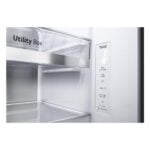 LG GSLV91MBAC 91.3cm Frost Free American Style Fridge Freezer – Metal Sorbet