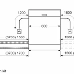 Bosch SMV6ZCX10G Built In Dishwasher
