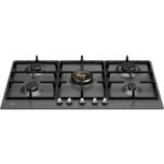 Bertazzoni P905CHERNE 90cm Heritage Series Gas Hob