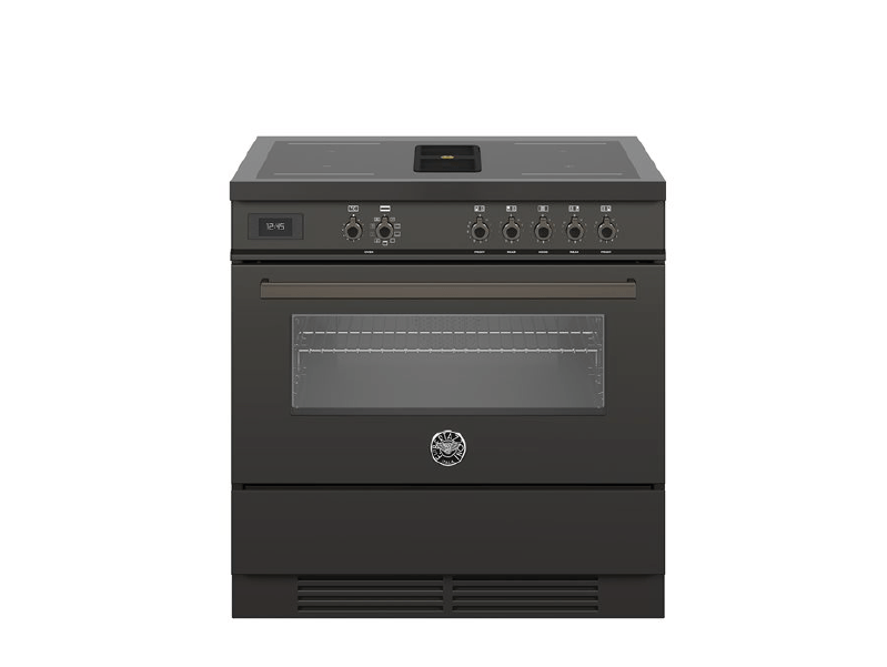 Bertazzoni PROCH94I1ECAT 90cm Pro Series Range Cooker with Integrated Extractor