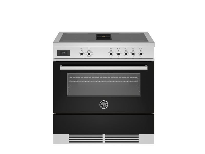 Bertazzoni PROCH94I1ENET 90cm Pro Series Range Cooker with Integrated Extractor