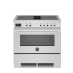 Bertazzoni PROCH94I1EXT 90cm Pro Series Range Cooker with Integrated Extractor