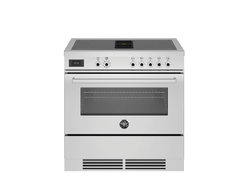 Bertazzoni PROCH94I1EXT 90cm Pro Series Range Cooker with Integrated Extractor