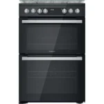 Hotpoint HDM67G9C2CSB/UK 60cm Freestanding Cooker with Gas Top