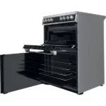 Hotpoint HDM67V8D2CX/UK 60cm Freestanding Cooker with Ceramic Top