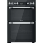 Hotpoint HDM67V9HCB/U 60cm Freestanding Cooker with Ceramic Top