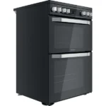 Hotpoint HDM67V9HCB/U 60cm Freestanding Cooker with Ceramic Top